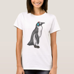 Penguin Music Headphone T-Shirt