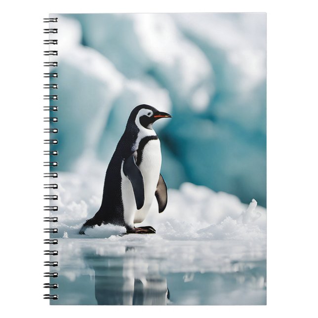 Penguin On Iceberg Notebook (Front)
