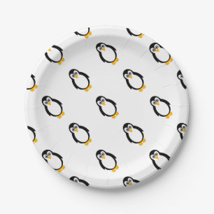 Penguin Paper Plate