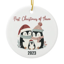 Penguin Paradise: First Christmas of Three Penguin