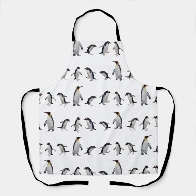 Penguin Party All Over Print Apron (Front)