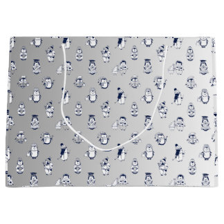 Penguin Party Perfect: Stylish Gift Bag Delight!