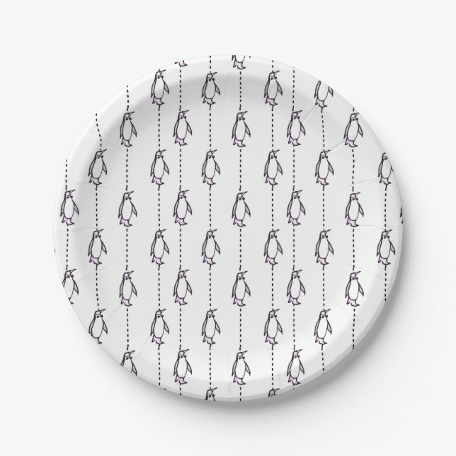 penguin plates (Front)