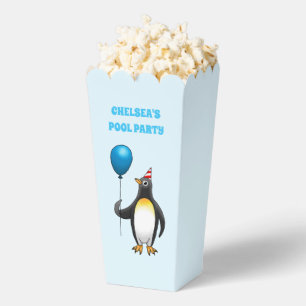 Penguin Pool Birthday Favor Box