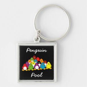 Penguin Pool Keychain