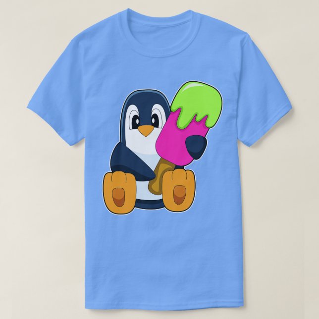 Penguin Popsicle T-Shirt (Design Front)