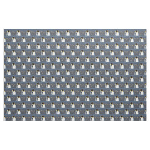 Penguin Portrait Fabric