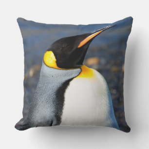 Penguin Portrait Throw Pillow