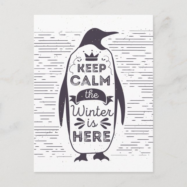Penguin Postcard (Front)