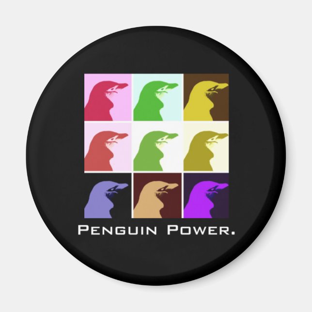 Penguin Power Magnet (Front)