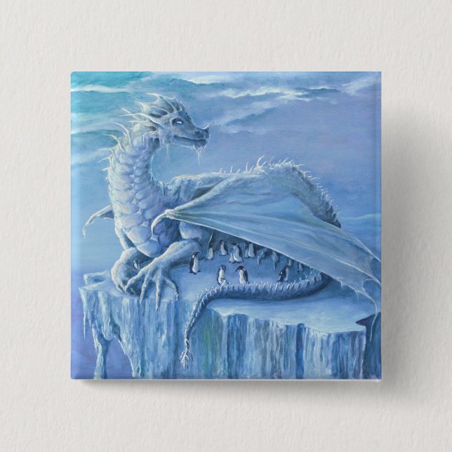 Penguin Protector Button (Front)