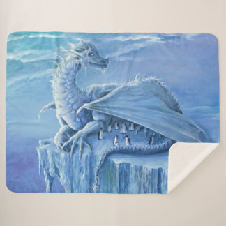 Penguin Protector Sherpa Blanket