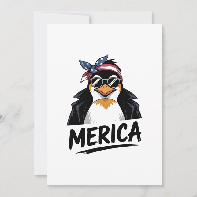 Penguin Resist Penguins Protest Against  Invitation (Front)