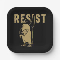 Penguin Resist Penguins Protest Against Tariffs