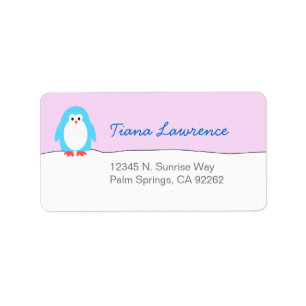 Penguin Return Address Labels