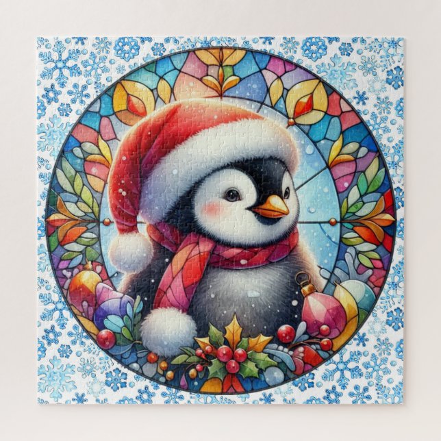 Penguin Round Puzzle (Vertical)