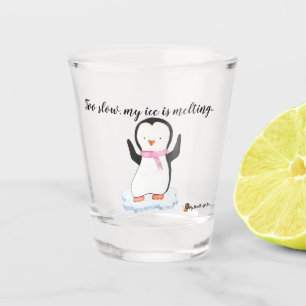 Penguin Shot Glass