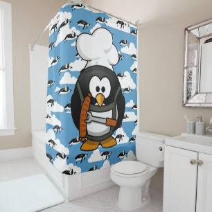 Penguin Shower Curtain