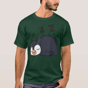 Penguin Sleeping If You Love Me Let Me Sleep Pengu T-Shirt