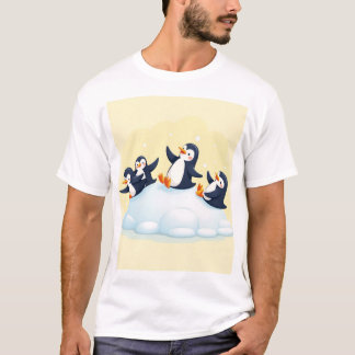  Penguin Slide T-Shirt Designs