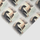 Penguin Snowball Fight Tissue Paper