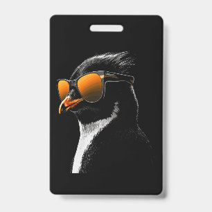 Penguin Sunglasses Badge