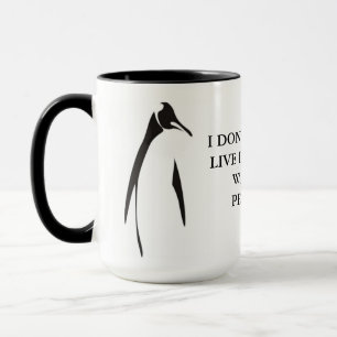 Penguin Support Coffee Mug (Combo Mug, 15 oz)