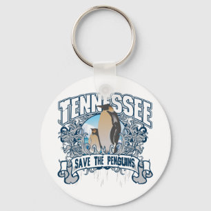 Penguin Tennessee Keychain