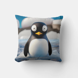 Penguin Throw Pillow