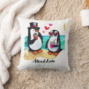 Penguin Throw Pillow