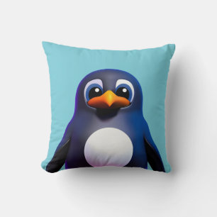 Penguin Throw Pillow