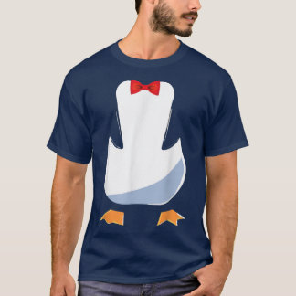 Penguin Tuedo Halloween Costume  Tu  T-Shirt