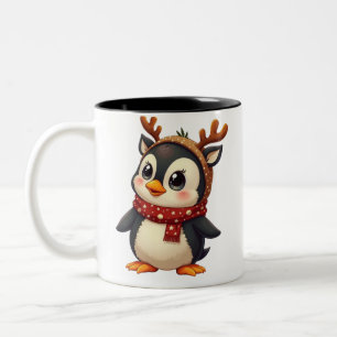 Penguin  Two-Tone coffee mug