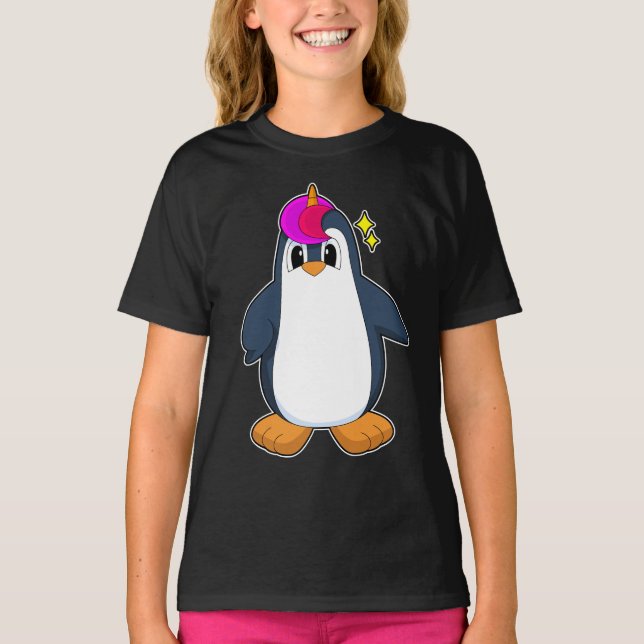 Penguin Unicorn T-Shirt (Front)