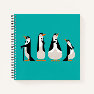 Penguin Waiters Notebook