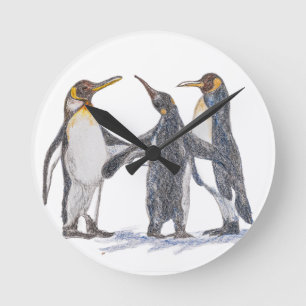Penguin Wall Clock