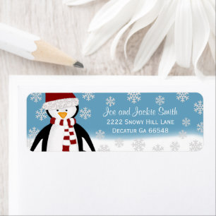 Penguin: Winter Address Labels