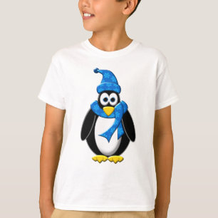 Penguin Winter Design T-Shirt