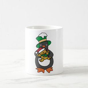 Penguin With A Teddy Bear Mug