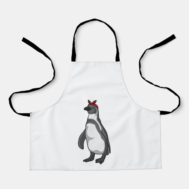 Penguin with Bandana Apron (Front)