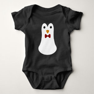 Penguin with Bow Tie Baby Bodysuit