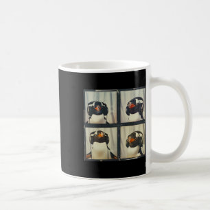 Penguin With Ear Defenders Autism Sensory Autistic Coffee Mug