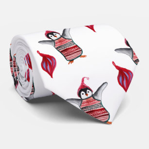 Penguin with Hat  Tie