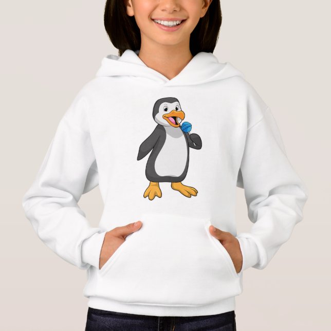 Penguin with Lollipop Sweets (Front)