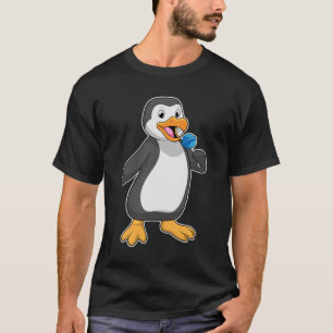 Penguin with Lollipop Sweets T-Shirt