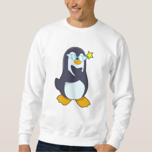 Penguin with Sunglasses Sweatshirt
