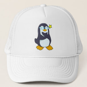 Penguin with Sunglasses Trucker Hat
