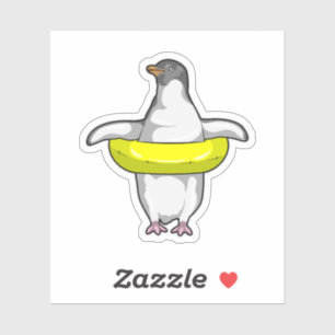 Penguin with Swim ring