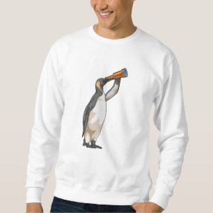 Penguin with Telescope Sweatshirt