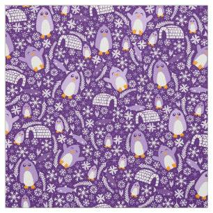 Penguin Wonderland Fabric